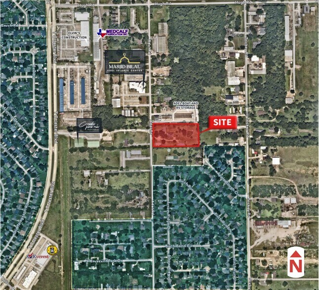 11806 Adel Rd, Houston, TX à vendre - Plan de site – Image 3 sur 3