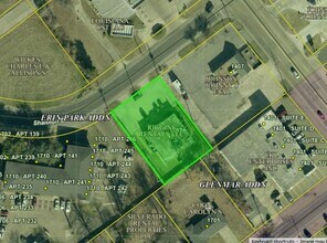 1707 Shannon St, Monroe, LA - VUE AÉRIENNE  vue de carte