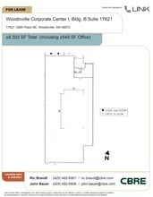 17661-17683 128th Pl NE, Woodinville, WA à louer Plan d’étage– Image 1 sur 1