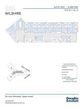 8383 Wilshire Blvd, Beverly Hills, CA à louer Plan d’étage– Image 1 sur 1
