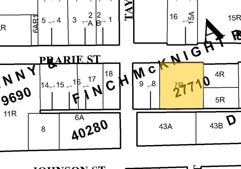 512 W Prairie St, Arlington, TX à louer - Plan cadastral – Image 3 sur 4