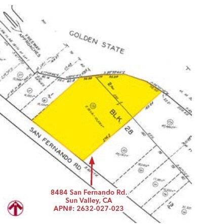 8484 San Fernando Rd, Sun Valley, CA à louer - Plan cadastral – Image 3 sur 25