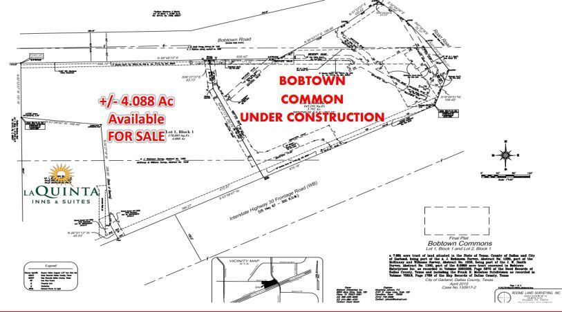 IH-30, Garland, TX à vendre - Plan de site – Image 2 sur 6