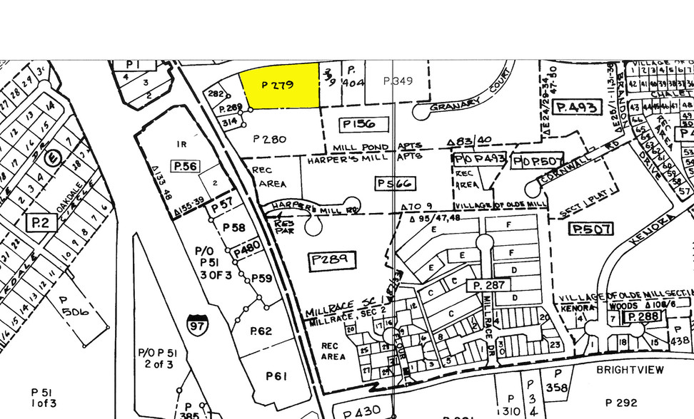 657-699 Old Mill Rd, Millersville, MD à louer - Plan cadastral – Image 2 sur 5