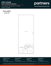 4041-4071 Hollister Rd, Houston, TX à louer Plan de site– Image 1 sur 1