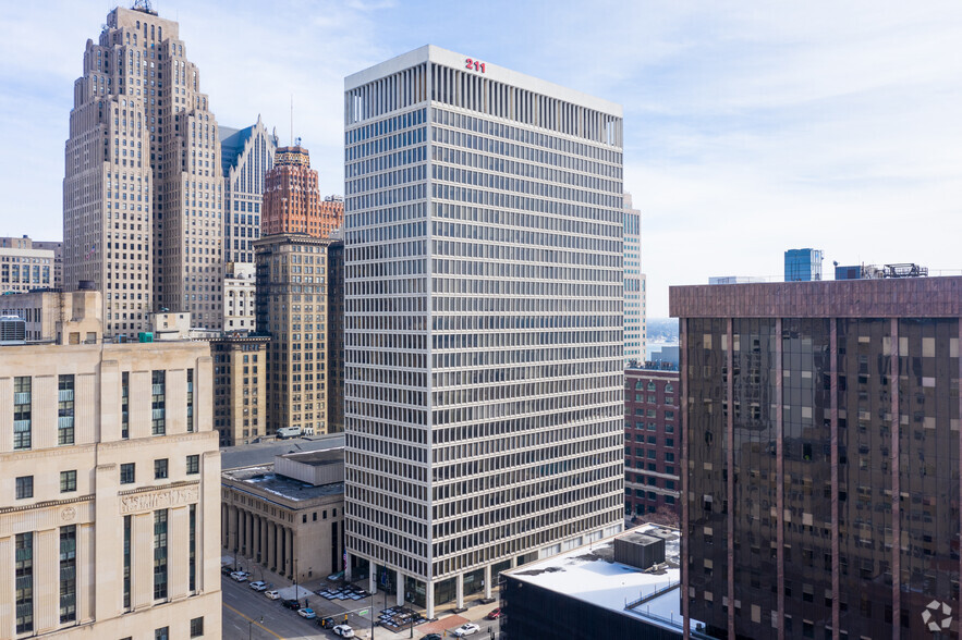 211 W Fort St, Detroit, MI à louer - Photo de l’immeuble – Image 1 sur 9