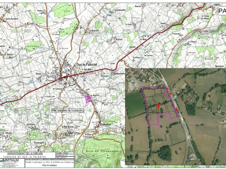 Terrain dans Dun-le-Palestel à vendre Photo de l’immeuble– Image 1 sur 2