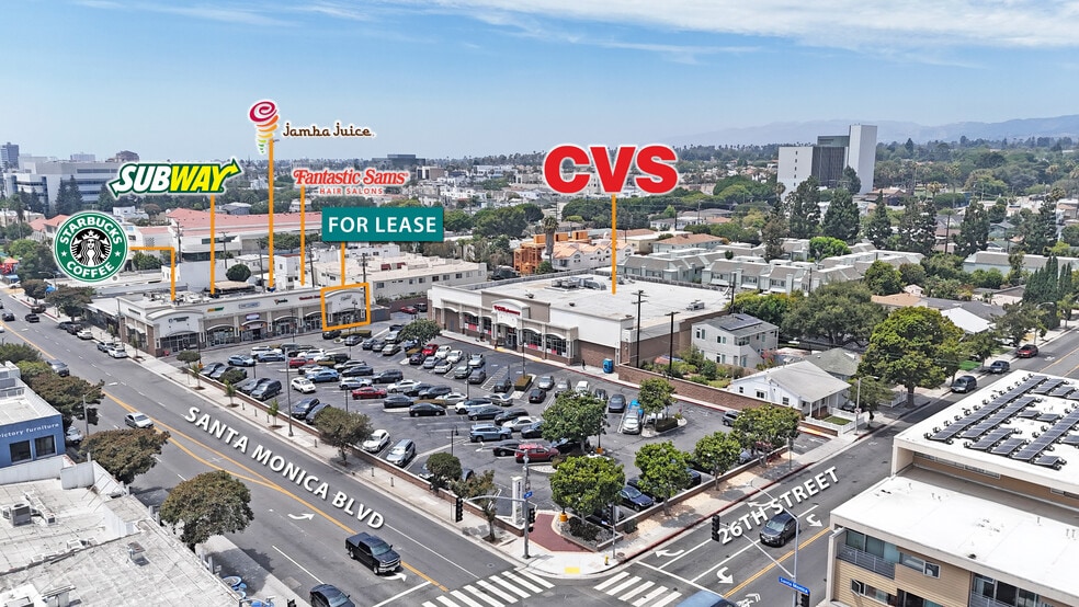2505 Santa Monica Blvd, Santa Monica, CA à louer - Aérien – Image 2 sur 10