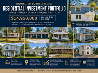 Plus de détails pour 232 Jordan Ln, Wilmington, NC - Logement à vendre