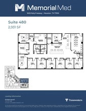 9432 Katy Fwy, Houston, TX à louer Plan d’étage– Image 1 sur 1