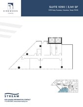 11757 Katy Fwy, Houston, TX à louer Plan d’étage– Image 1 sur 1