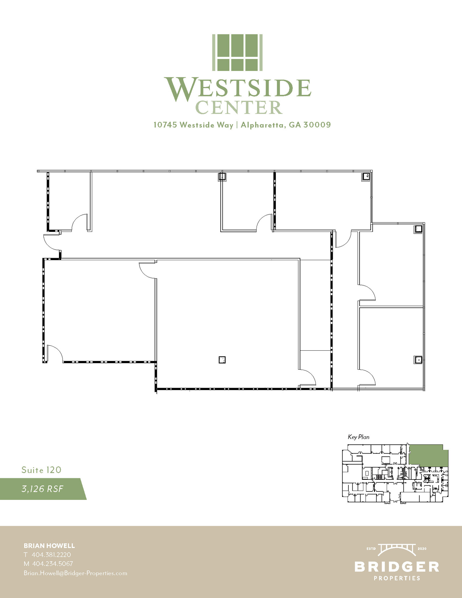 10745 Westside Way, Alpharetta, GA à louer Plan d’étage– Image 1 sur 1