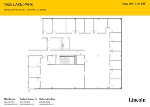 1955 Lake Park Dr SE, Smyrna, GA à louer Plan d’étage– Image 1 sur 1