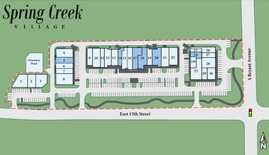 1489 E 15th St, Edmond, OK à louer Plan de site– Image 2 sur 2
