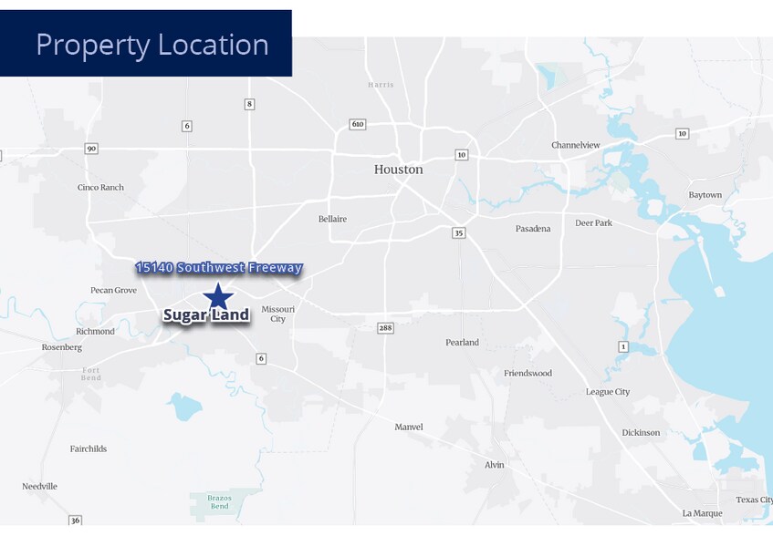15140 Southwest Fwy, Sugar Land, TX à vendre - Photo de l’immeuble – Image 3 sur 9