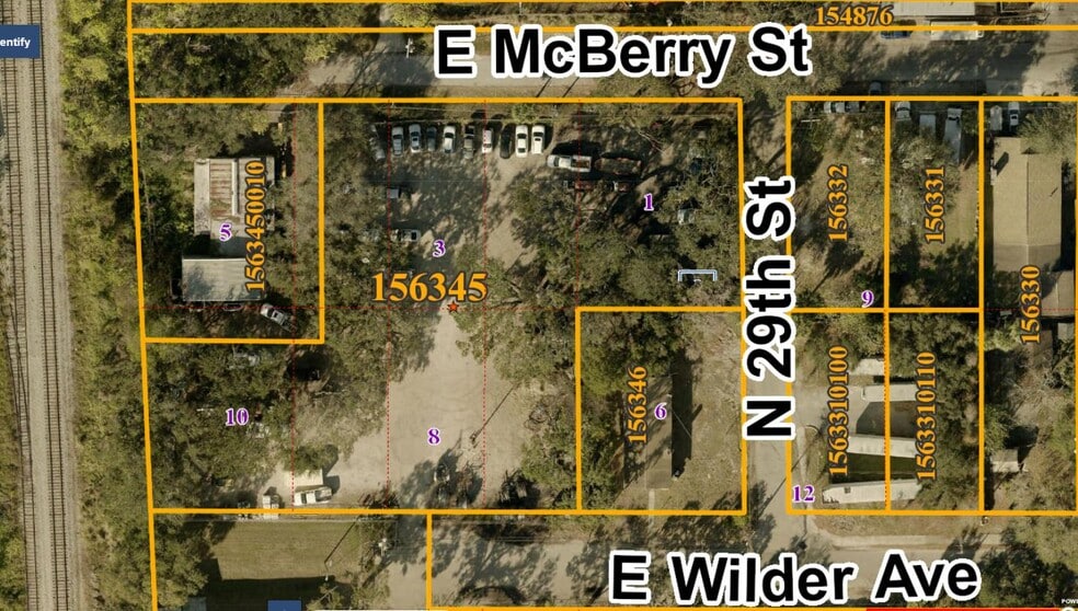 2701-2702 Wilder Ave, Tampa, FL à louer - Plan cadastral – Image 2 sur 3
