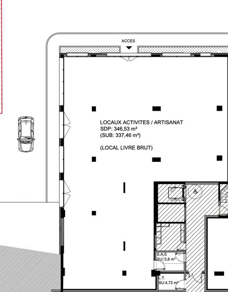 Bureau dans Ivry-sur-Seine à vendre - Plan d’étage – Image 3 sur 3