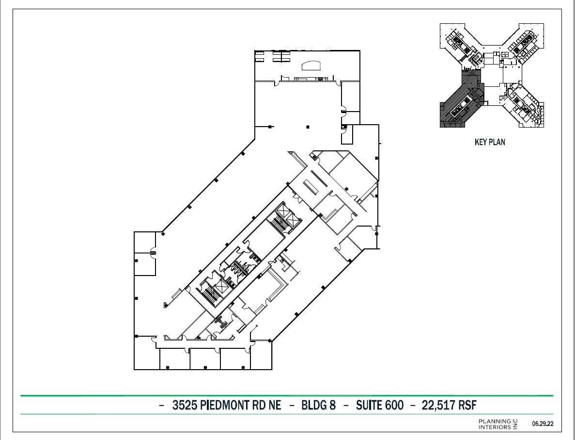 3495 Piedmont Rd NE, Atlanta, GA à louer Plan d’étage– Image 1 sur 1