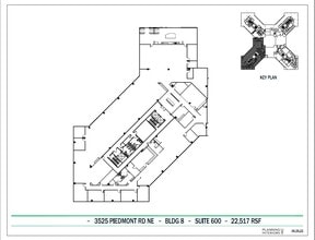 3495 Piedmont Rd NE, Atlanta, GA à louer Plan d’étage– Image 1 sur 1