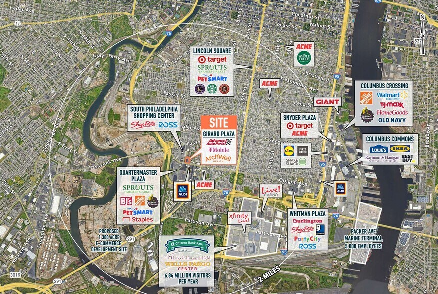 2201 W Oregon Ave, Philadelphia, PA à louer - Photo de l’immeuble – Image 3 sur 4