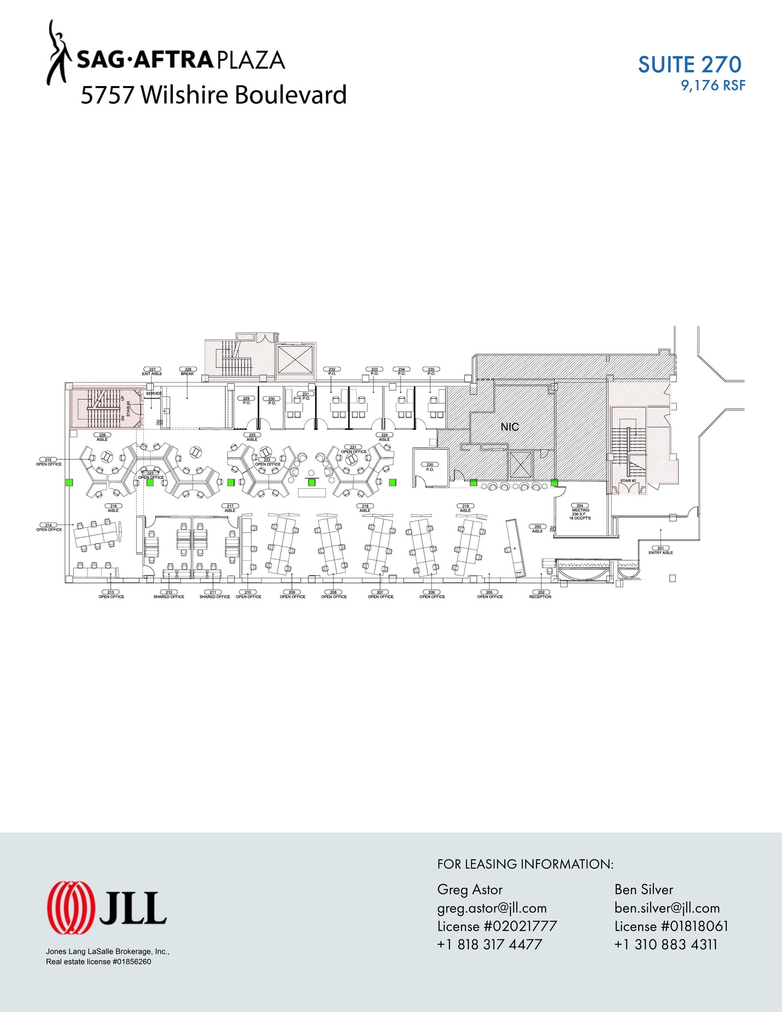 5757 Wilshire Blvd, Los Angeles, CA à louer Plan de site– Image 1 sur 1