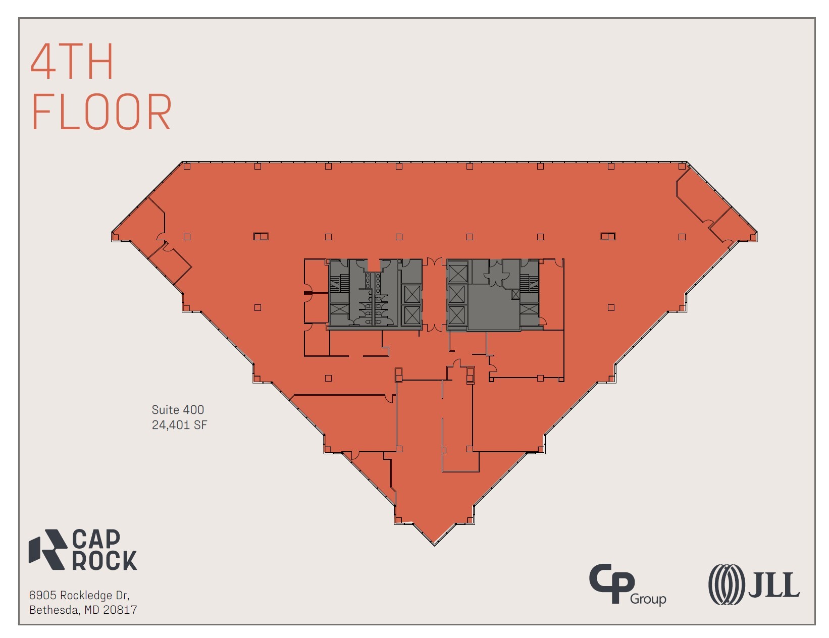 6903 Rockledge Dr, Bethesda, MD à louer Plan d’étage– Image 1 sur 1