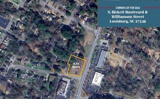 Plus de détails pour 103 N Bickett Blvd, Louisburg, NC - Terrain à vendre
