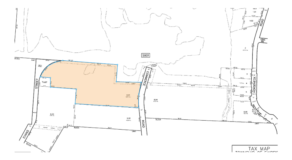 25 Commerce Rd, Fairfield, NJ à louer - Plan cadastral – Image 2 sur 5