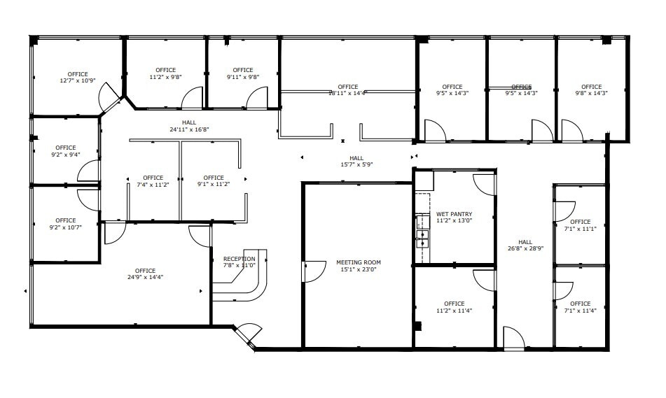1006 Fort St, Victoria, BC à louer Plan d’étage– Image 1 sur 1