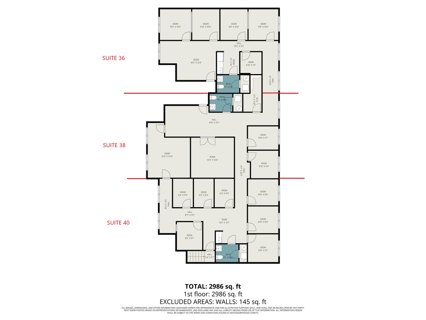 6900 Houston Rd, Florence, KY à louer Plan d’étage– Image 1 sur 1