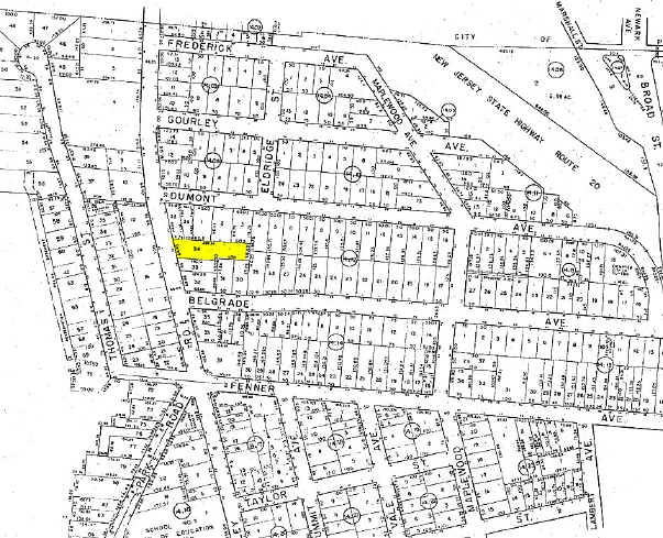 51-55 Valley Rd, Clifton, NJ à vendre - Plan cadastral – Image 2 sur 7