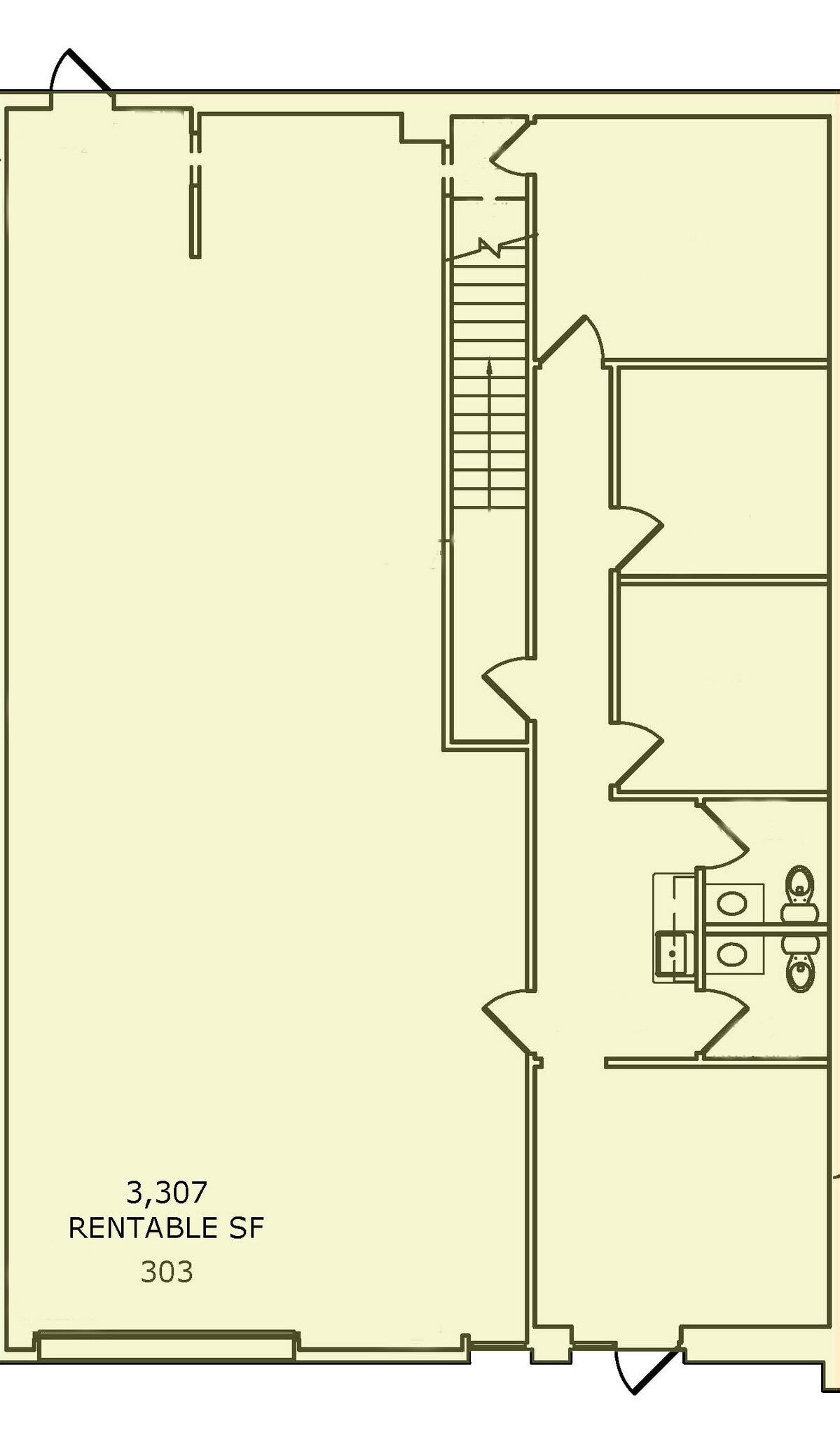 5829 W Sam Houston Pky N, Houston, TX à louer Plan d’étage– Image 1 sur 1