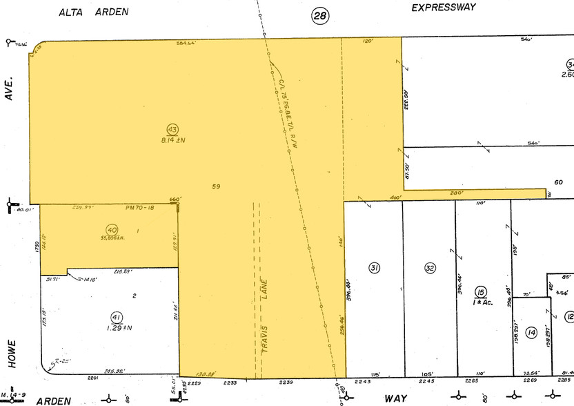 1750 Howe Ave, Sacramento, CA à louer - Plan cadastral – Image 1 sur 7