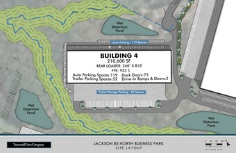 350 Raco Pky, Pendergrass, GA à louer Plan de site– Image 1 sur 1