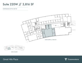 9600 Great Hills Trl, Austin, TX à louer Plan de site– Image 1 sur 1
