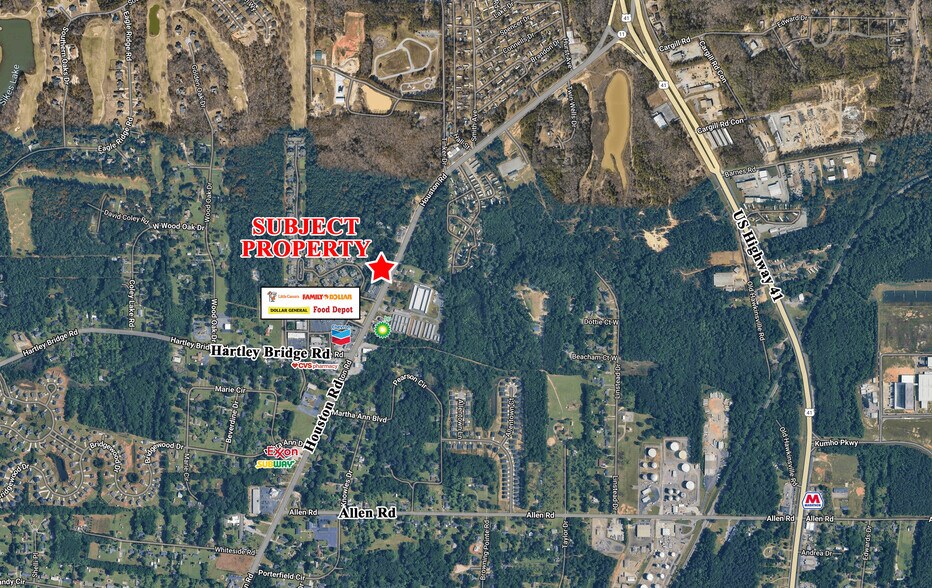 5543 Houston Rd, Macon-Bibb, GA à vendre - Photo de l’immeuble – Image 2 sur 3