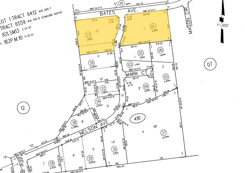 135 Mason Cir, Concord, CA à louer - Plan cadastral – Image 2 sur 3