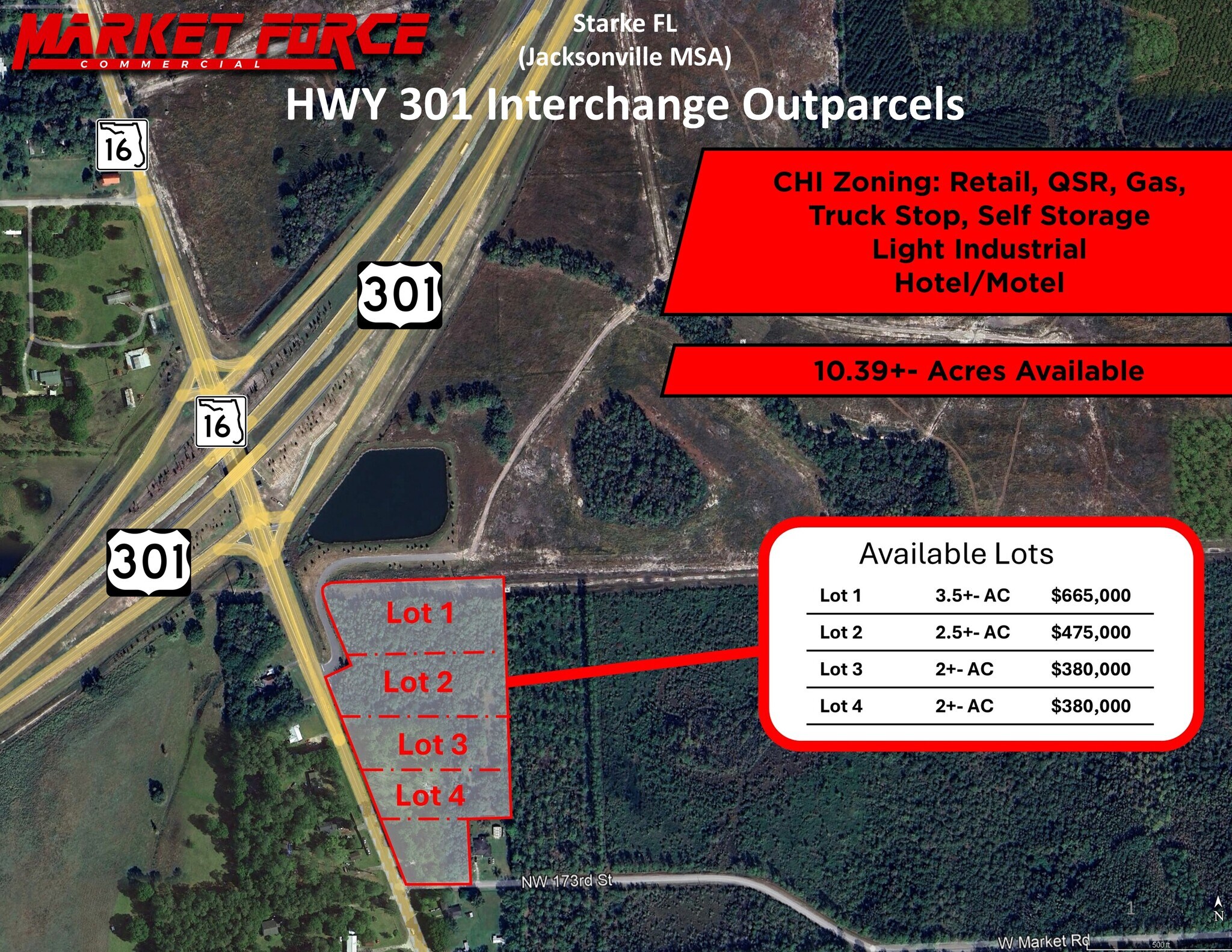 17339 NW State Road 16, Starke, FL à vendre Photo de l’immeuble– Image 1 sur 8