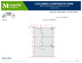 8830 Stanford Blvd, Columbia, MD à louer Plan d’étage– Image 1 sur 1
