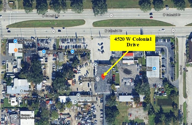 4520 W Colonial Dr, Orlando, FL à louer - Aérien – Image 3 sur 4