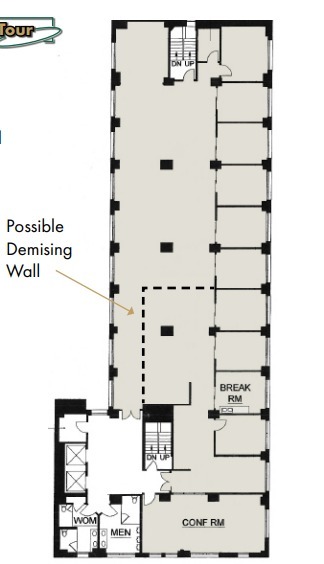 1404 Franklin St, Oakland, CA à louer Plan d’étage– Image 1 sur 1