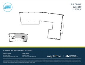 2380 Performance Dr, Richardson, TX à louer Plan d’étage– Image 1 sur 1