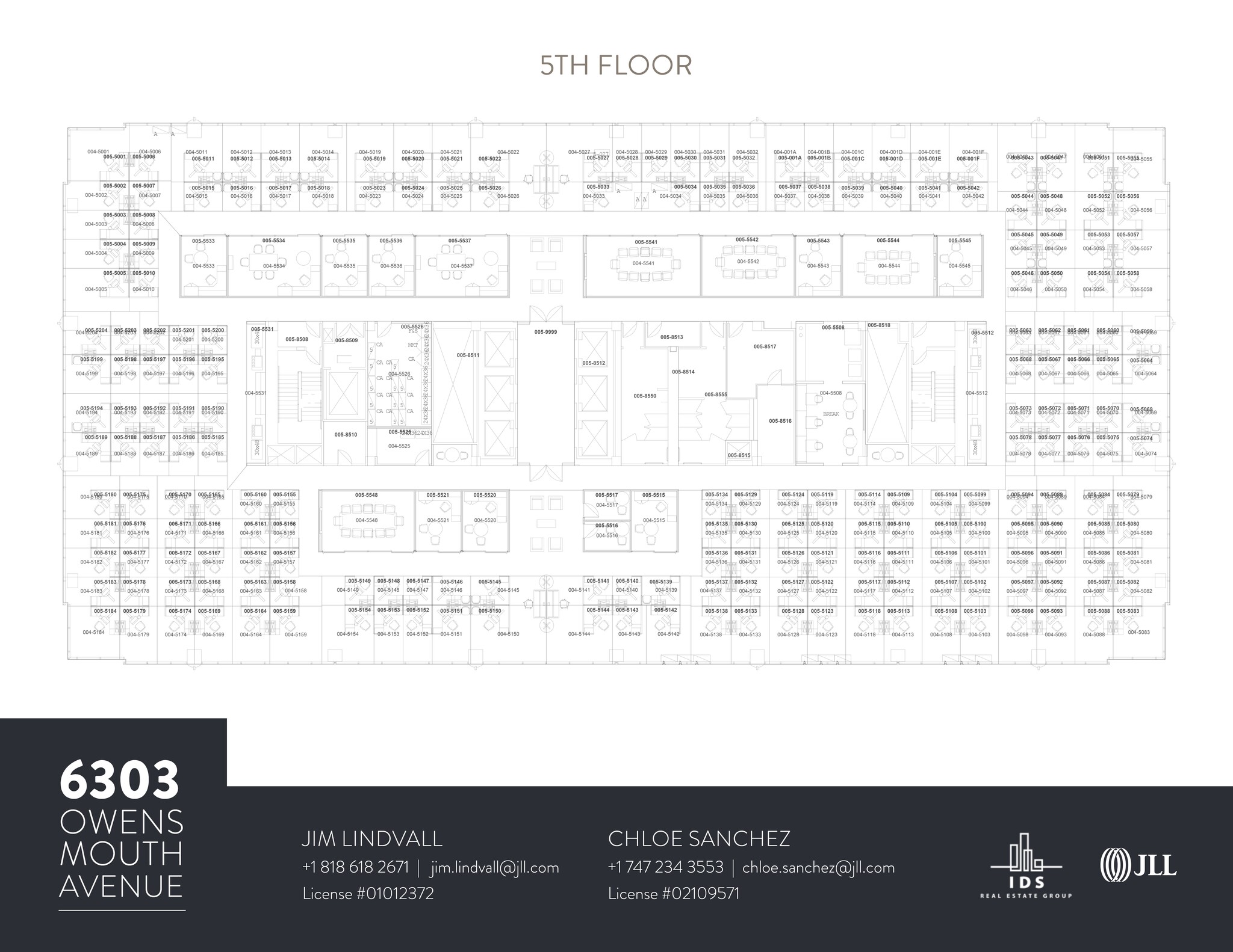 6303 Owensmouth Ave, Woodland Hills, CA à louer Plan de site– Image 1 sur 1