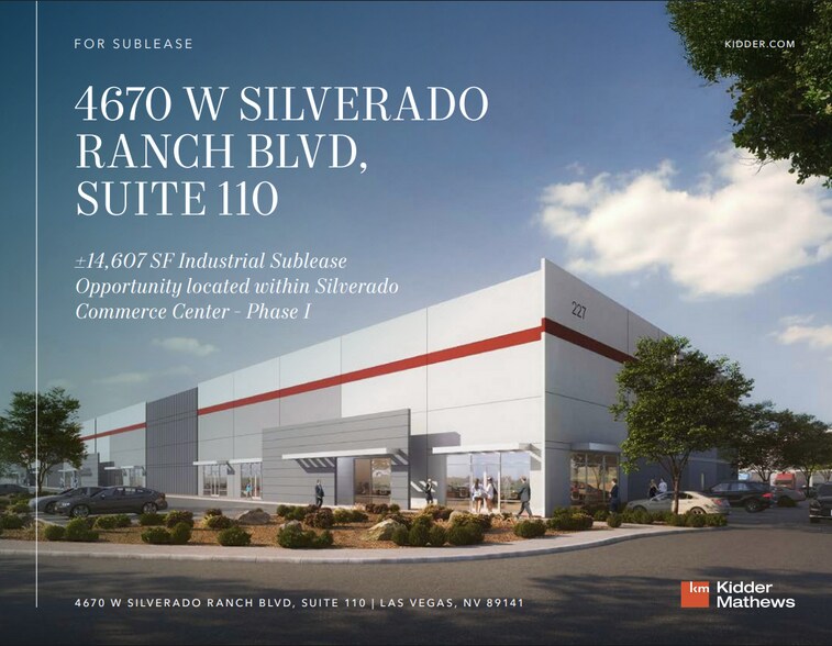 4670 W Silverado Ranch Blvd, Las Vegas, NV à louer - Photo de l’immeuble – Image 1 sur 1