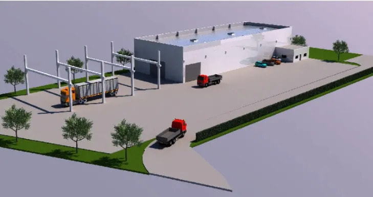 Industriel/Logistique dans Lapalud à vendre - Photo de l’immeuble – Image 1 sur 4