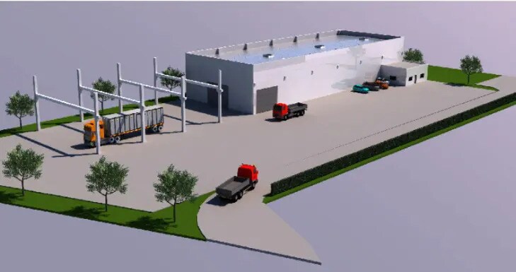 Industriel/Logistique dans Lapalud à vendre Photo de l’immeuble– Image 1 sur 5