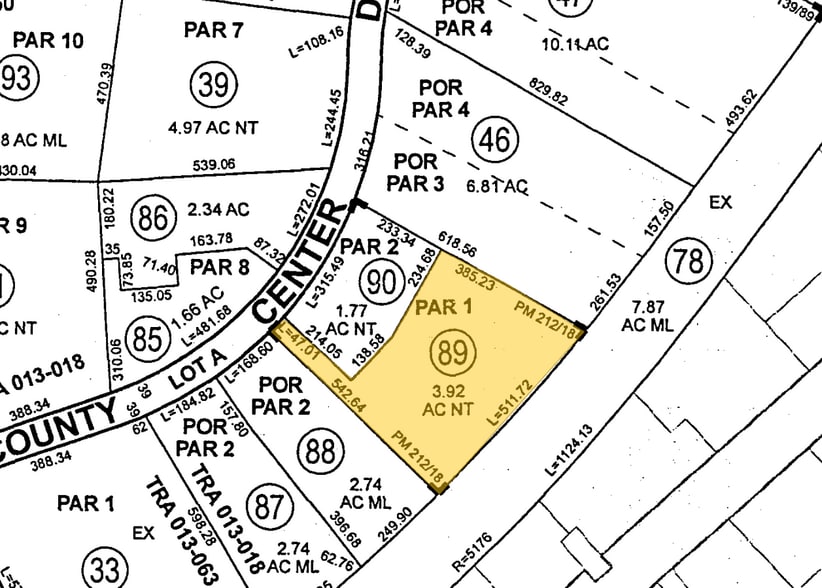 40880 County Center Dr, Temecula, CA à louer - Plan cadastral – Image 3 sur 3