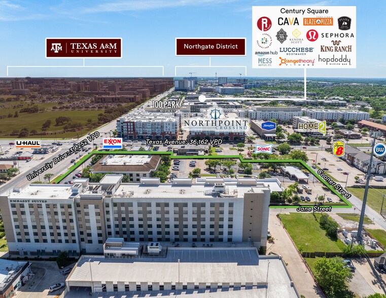 111 University Dr E, College Station, TX à vendre - Photo de l’immeuble – Image 2 sur 16