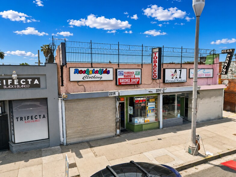 2214-2218 W Florence Ave, Los Angeles, CA à vendre - Photo de l’immeuble – Image 3 sur 5