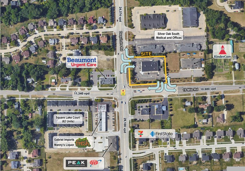 43034 Dequindre Rd, Sterling Heights, MI à louer - Photo de l’immeuble – Image 2 sur 6